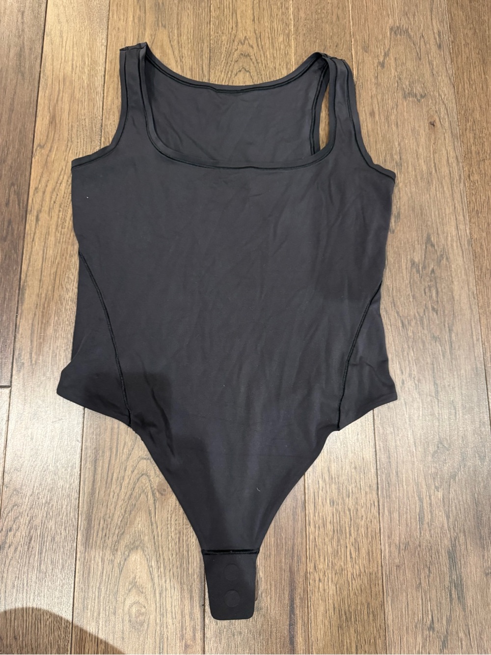 lululemon athletica Black Tank Bodysuit